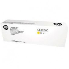 HP CB382YC Yellow Optimized Contract Original LaserJet Toner Cartridge